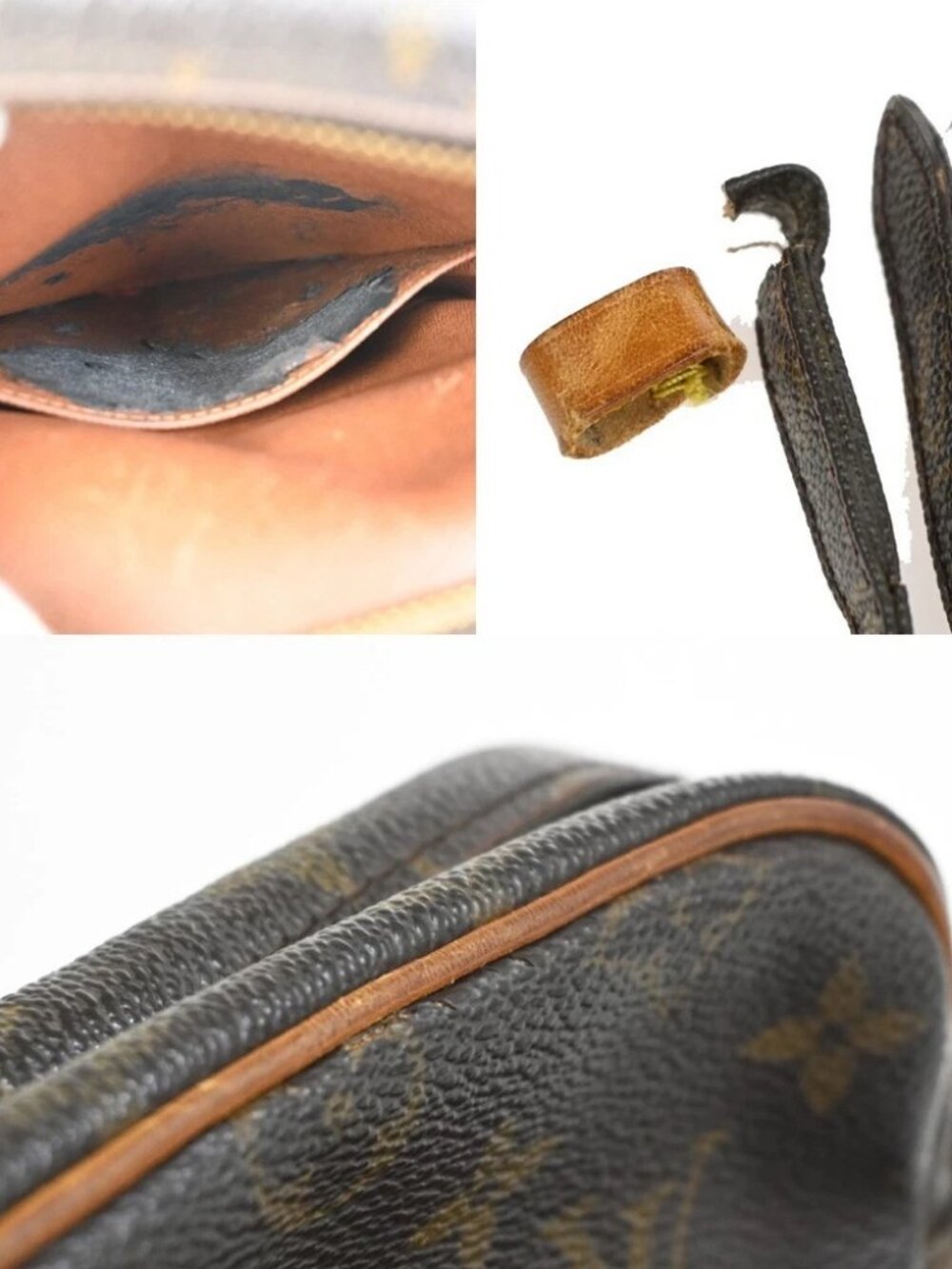 LOUIS VUITTON Amazon Crossbody Shoulder Bag Monogram Leather BN M45236 60KD088 - Picture 9 of 14